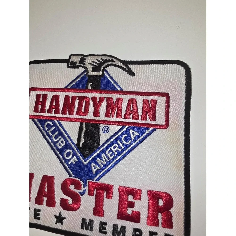 vintage embroidered Handyman Club of America Master Life Member jacket patch